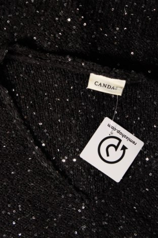 Дамски пуловер Canda, Размер L, Цвят Черен, Цена 5,22 лв.