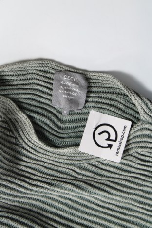 Дамски пуловер Cecil, Размер M, Цвят Зелен, Цена 5,22 лв.