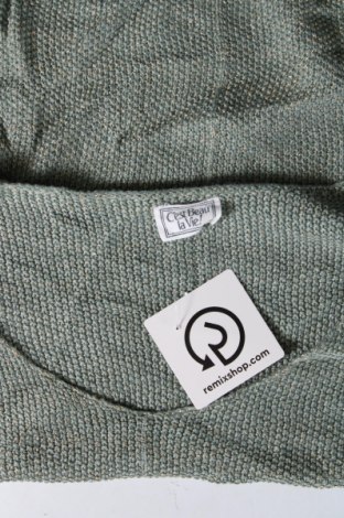 Дамски пуловер C'est Beau La Vie, Размер M, Цвят Зелен, Цена 9,60 лв.