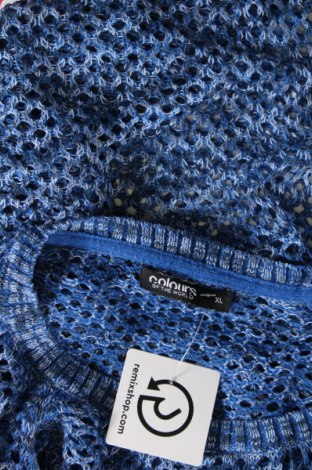 Дамски пуловер Colours Of The World, Размер XL, Цвят Син, Цена 8,70 лв.