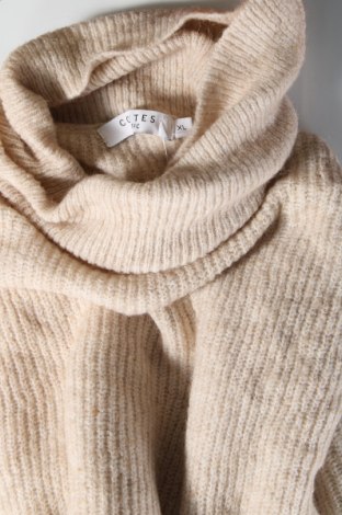 Γυναικείο πουλόβερ Costes, Μέγεθος XL, Χρώμα  Μπέζ, Τιμή 5,38 €