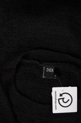 Дамски пуловер Didi, Размер M, Цвят Черен, Цена 7,25 лв.