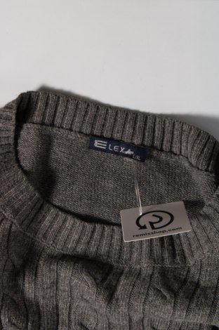 Дамски пуловер Elexa, Размер L, Цвят Сив, Цена 8,70 лв.