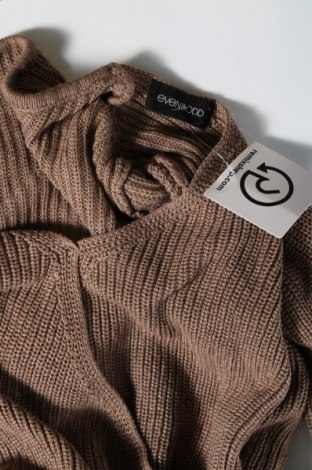 Дамски пуловер Even&Odd, Размер M, Цвят Кафяв, Цена 3,77 лв.