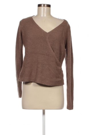 Дамски пуловер Even&Odd, Размер M, Цвят Кафяв, Цена 8,70 лв.