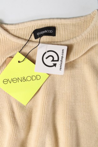 Γυναικείο πουλόβερ Even&Odd, Μέγεθος L, Χρώμα  Μπέζ, Τιμή 7,59 €