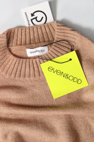Γυναικείο πουλόβερ Even&Odd, Μέγεθος XL, Χρώμα  Μπέζ, Τιμή 6,88 €