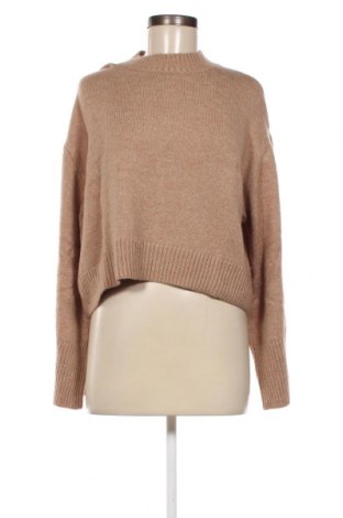 Дамски пуловер Even&Odd, Размер XL, Цвят Бежов, Цена 12,88 лв.