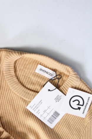 Дамски пуловер Even&Odd, Размер L, Цвят Бежов, Цена 15,18 лв.