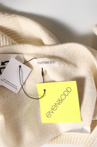Γυναικείο πουλόβερ Even&Odd, Μέγεθος L, Χρώμα Εκρού, Τιμή 6,88 €