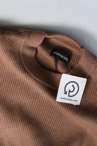 Γυναικείο πουλόβερ Even&Odd, Μέγεθος M, Χρώμα Καφέ, Τιμή 7,35 €