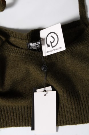 Дамски пуловер Fashion Union, Размер L, Цвят Зелен, Цена 15,66 лв.