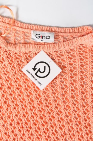 Дамски пуловер Gina, Размер L, Цвят Оранжев, Цена 4,93 лв.