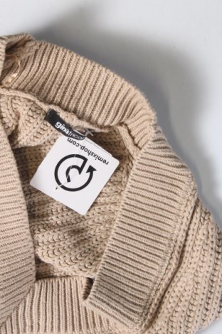 Дамски пуловер Gina Tricot, Размер S, Цвят Кафяв, Цена 6,20 лв.