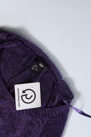Γυναικείο πουλόβερ H&M, Μέγεθος S, Χρώμα Βιολετί, Τιμή 2,33 €