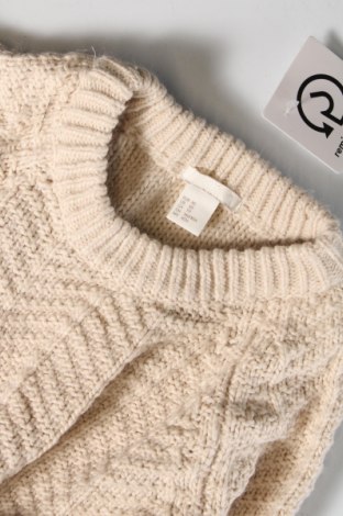 Дамски пуловер H&M, Размер XS, Цвят Екрю, Цена 4,35 лв.