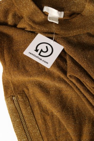 Дамски пуловер H&M Conscious Collection, Размер S, Цвят Златист, Цена 8,70 лв.