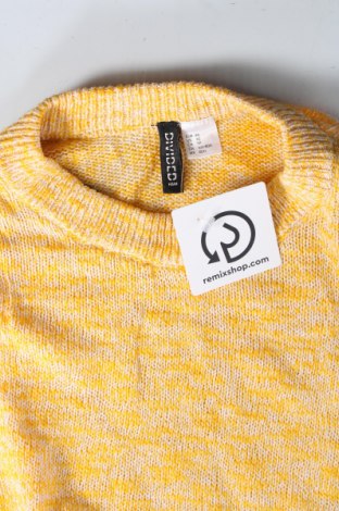 Дамски пуловер H&M Divided, Размер XS, Цвят Жълт, Цена 3,77 лв.