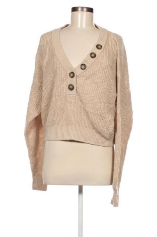 Дамски пуловер H&M Divided, Размер M, Цвят Бежов, Цена 4,93 лв.