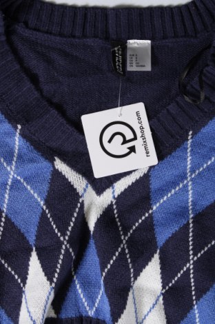 Дамски пуловер H&M Divided, Размер S, Цвят Син, Цена 5,22 лв.
