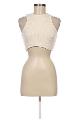Pulover de femei H&M Divided, Mărime XS, Culoare Ecru, Preț 15,26 Lei