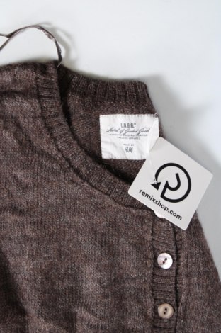 Дамски пуловер H&M L.O.G.G., Размер M, Цвят Кафяв, Цена 4,93 лв.