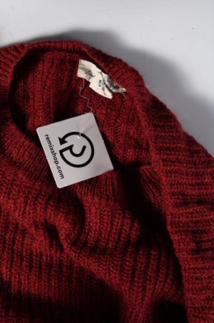 Дамски пуловер H&M L.O.G.G., Размер M, Цвят Червен, Цена 4,93 лв.