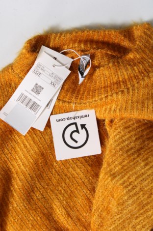 Дамски пуловер Haily`s, Размер XXL, Цвят Жълт, Цена 9,57 лв.