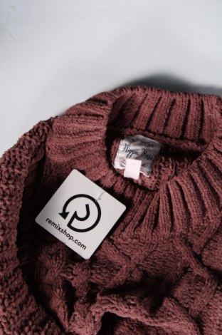 Дамски пуловер Hippie Rose, Размер M, Цвят Пепел от рози, Цена 5,51 лв.