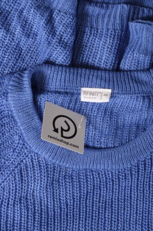 Дамски пуловер Infinity Woman, Размер M, Цвят Син, Цена 4,93 лв.