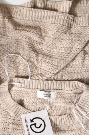 Дамски пуловер Jacqueline De Yong, Размер S, Цвят Бежов, Цена 7,25 лв.