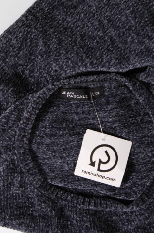 Дамски пуловер Jean Pascale, Размер L, Цвят Син, Цена 7,25 лв.