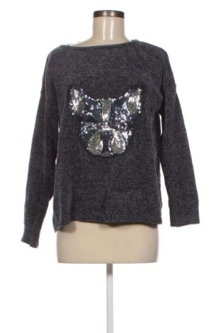 Дамски пуловер Jean Pascale, Размер L, Цвят Син, Цена 4,93 лв.