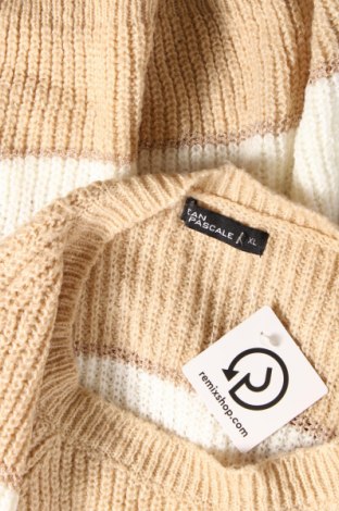 Дамски пуловер Jean Pascale, Размер XL, Цвят Многоцветен, Цена 10,15 лв.