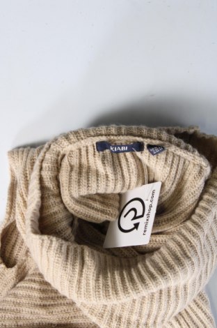 Дамски пуловер Kiabi, Размер M, Цвят Бежов, Цена 6,09 лв.