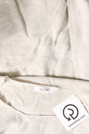 Γυναικείο πουλόβερ Kiomi, Μέγεθος L, Χρώμα  Μπέζ, Τιμή 2,69 €