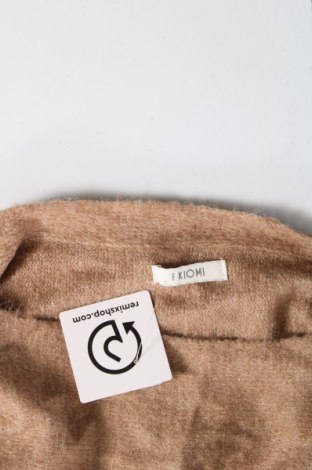 Γυναικείο πουλόβερ Kiomi, Μέγεθος M, Χρώμα Καφέ, Τιμή 2,15 €