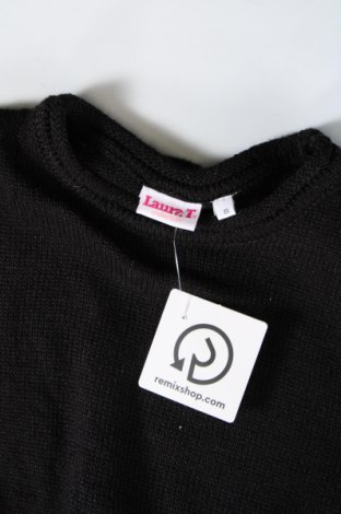 Γυναικείο πουλόβερ Laura T., Μέγεθος S, Χρώμα Μαύρο, Τιμή 2,69 €