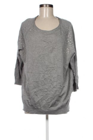 Γυναικείο πουλόβερ Laura Torelli, Μέγεθος L, Χρώμα Γκρί, Τιμή 2,51 €