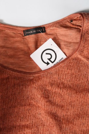 Дамски пуловер Made In Italy, Размер M, Цвят Оранжев, Цена 8,70 лв.