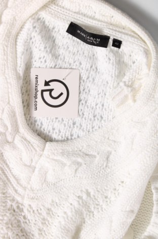 Γυναικείο πουλόβερ Mark Adam, Μέγεθος L, Χρώμα Λευκό, Τιμή 17,94 €