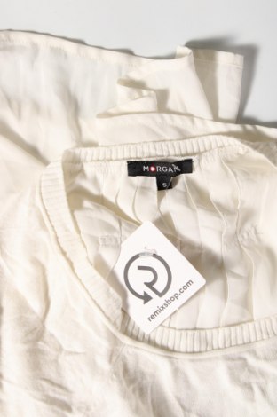 Γυναικείο πουλόβερ Morgan, Μέγεθος S, Χρώμα Λευκό, Τιμή 17,94 €