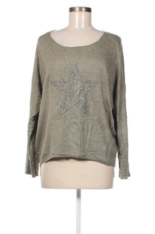 Γυναικείο πουλόβερ Multiblu, Μέγεθος M, Χρώμα Πράσινο, Τιμή 2,87 €