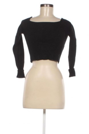 Дамски пуловер NA-KD, Размер M, Цвят Черен, Цена 8,99 лв.