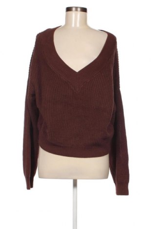Дамски пуловер NA-KD, Размер XL, Цвят Кафяв, Цена 10,15 лв.