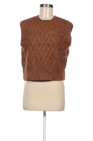 Γυναικείο πουλόβερ ONLY, Μέγεθος L, Χρώμα Καφέ, Τιμή 2,35 €