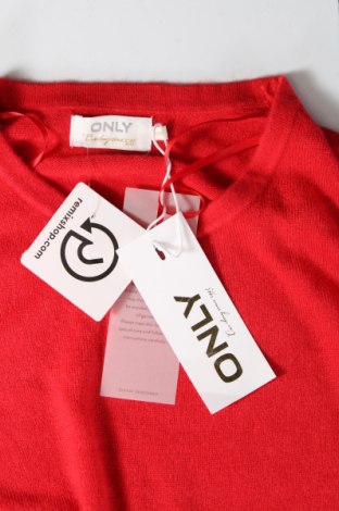 Damenpullover ONLY, Größe XXS, Farbe Rot, Preis 6,68 €