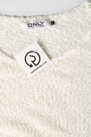 Дамски пуловер ONLY, Размер L, Цвят Бежов, Цена 4,20 лв.