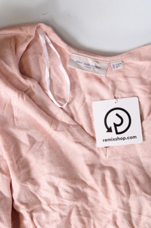 Γυναικείο πουλόβερ ONLY Carmakoma, Μέγεθος S, Χρώμα Ρόζ , Τιμή 3,71 €