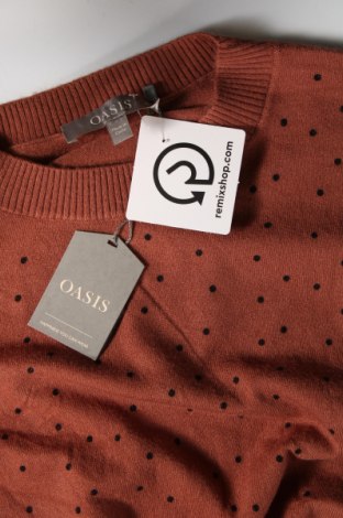 Дамски пуловер Oasis, Размер M, Цвят Кафяв, Цена 9,57 лв.